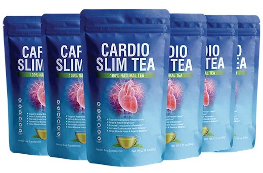 Cardio Slim Tea cardiovascular support herbal tea bottle